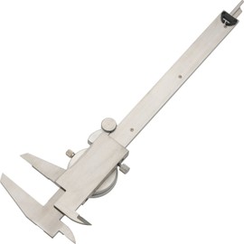 FindingKing Metric Sliding Dial Caliper 15cm Sliding Precision Measuring Gauge Jewelers Tool
