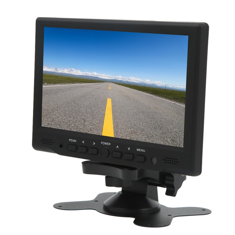 7in TFT LED Monitor VGA AV DC HD Multimedia Interface