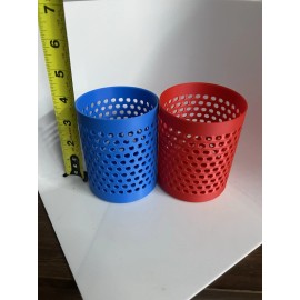 Custom 3d Printed Desk Cups For ( Pens,Pencils, Markers ) Teacher School Unique
