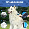 Complete Dog Brush set, 5-in-1 Grooming kit with Slicker Brush,