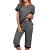 Viakeo Cotton Pajama Sets For Women Soft Sleepwear 2 Pieces