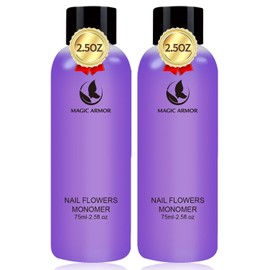 MAGIC ARMOR Acrylic Liquid Monomer - 150ml Acrylic For Professional Liquid Monomer Liquid Monomer Nail System Kit Acrylic Nail Monomer Liquid For Acrylic Nails Extension Quick Dry Time Acrylic Nail Kit