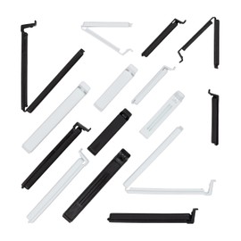 Chef Aid Pack of 15 Bag Clips, Multi-Purpose Size and will keep items fresher for Longer, Multi-Size Pack, Airtight Seal, Resuable