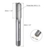 sourcing map 2pcs Metric Hand Tap Set, M14 x 2