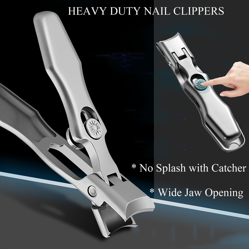 Nail Clippers for Thick Nails, Heavy Duty Toenail Clippers for