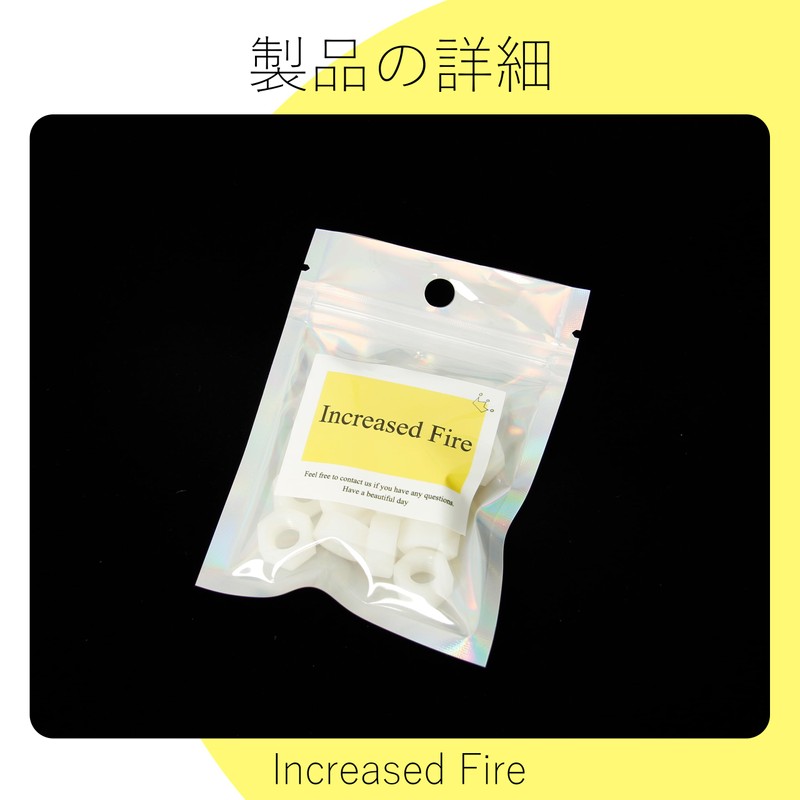 Increased Fire Hex Nuts Nylon Material M8 20 Pack Plastic