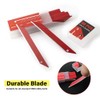 Gomake 9mm Utility Knife Replacement Blades,30 Degree Snap Off Carbon