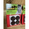 Scotch™ 2 Pack Scotch Round Felt Pads SP821-NA, Brown, 1