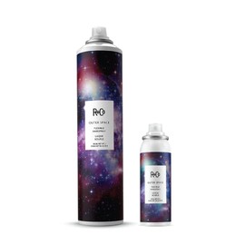 R+Co Outer Space Flexible Hairspray Full + Travel | Every Day Use + Lightweight + Sticky-Free | Vegan + Cruelty-Free | 9.5 oz + 2.2 Oz