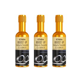 Automotive three-way catalytic cleanerengine internal disassembly free cleaning.exhaust gas decarbonization cleaning agent  springtok:_3pcs(highly recommended)