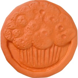 Terra Cotta Muffin Saver | Helps Keep Muffins Moist and Fresh | Reusable with Sculpted Muffin Design | Safe and Long-Lasting