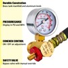 Peryiter 4 Pcs Air Compressor Pressure Switch Control Valve 90-125psi