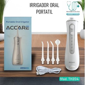 MEDIMETRICS Irrigador Portátil Bucal â€“ Accare TH2DA