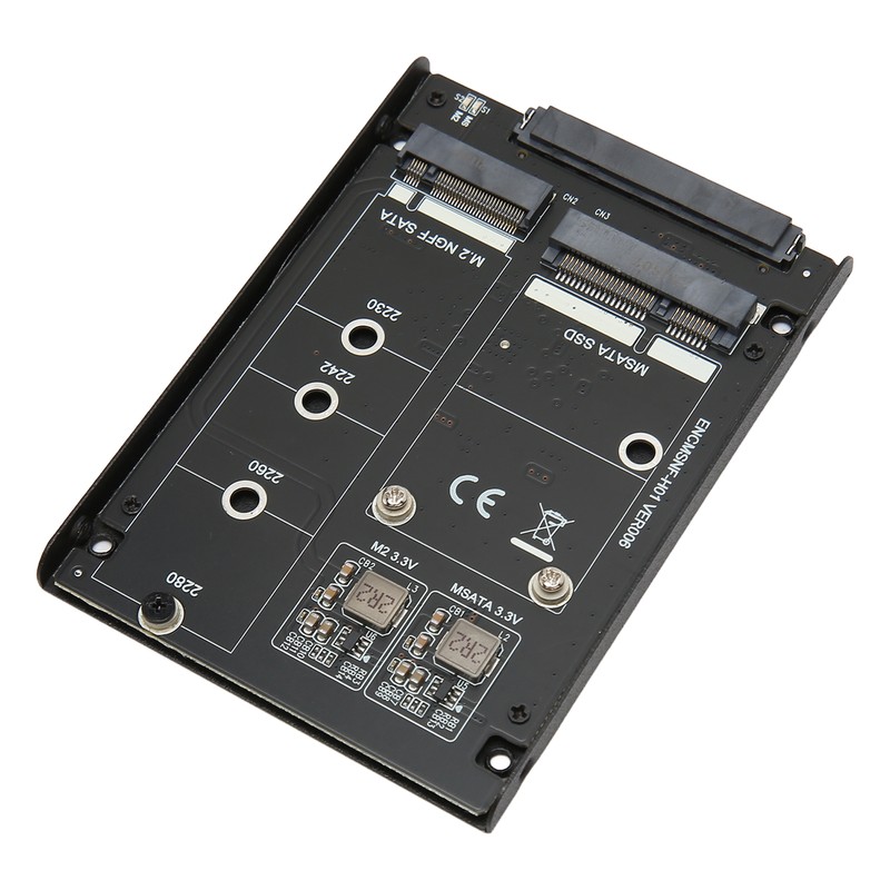 M.2 NGFF MSATA to SATA3 Adapter Card JBOD Mode 6Gbps