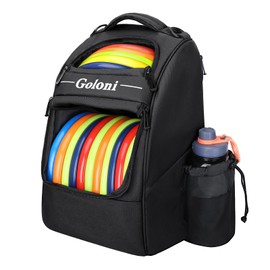 Disc Golf Bag Holds 23+ Discs,Durable Disc Golf Backpack with cooler compartment,Large Capacity Frisbee Bags