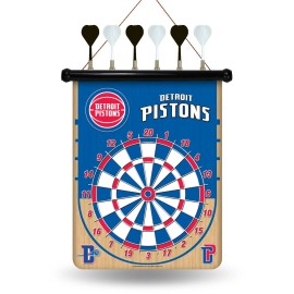 Rico Detroit Pistons Team Dart Board.Magnetic