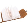 Gusti Leather Notebook Fedra - Diary Vintage Notebook Brown Leather