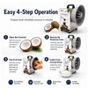 Coconut Scraper Electric 3 Speed Coconut Grater Machine Vertical Coconut
