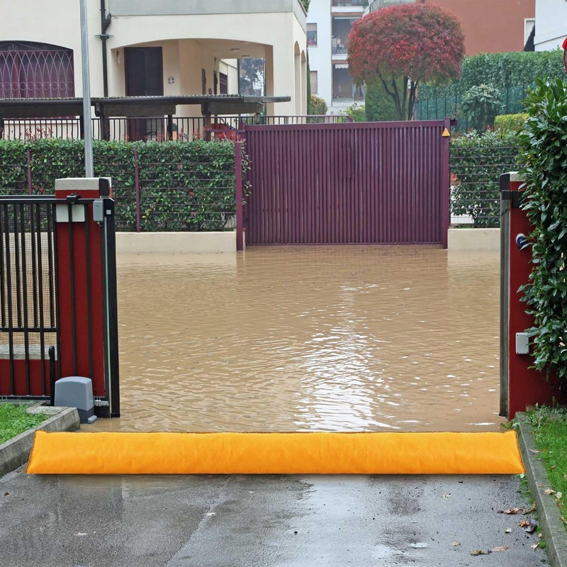 Sabary 5 Pcs Water Barrier 5ft x 6.5Inch Flood Prevention