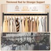 EAGMAK Heavy Duty Clothes Rack Load 420 LBS, Rolling Garment