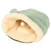 Cat Cave Bed Triangle Bed Warm Soft Comfortable Semi Enclosed