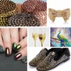 Novani Hotfix Rhinestones, Gold, Round, SS20/4.8MM, 1440pcs, Glass