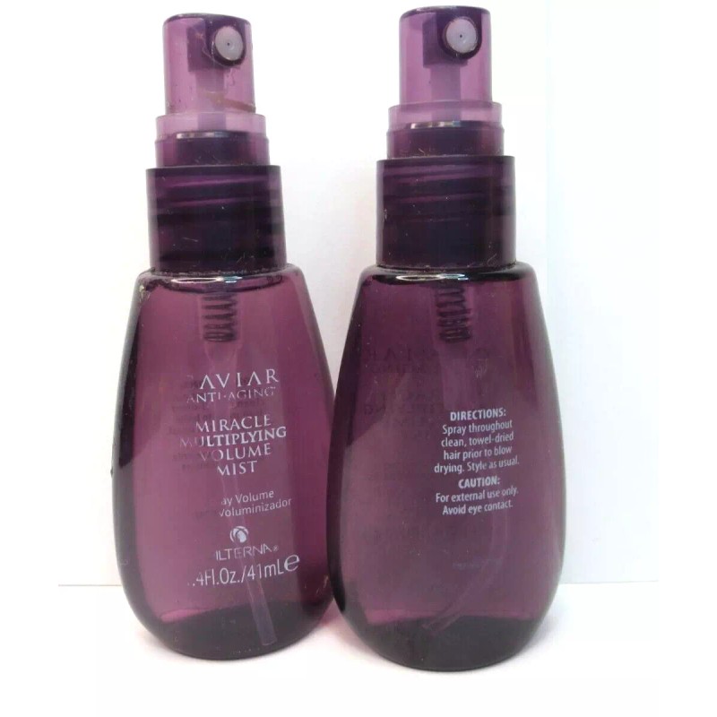 ALTERNA CAVIAR MIRACLE MULTIPLYING VOLUME MIST 1.4 OZ (LOT OF