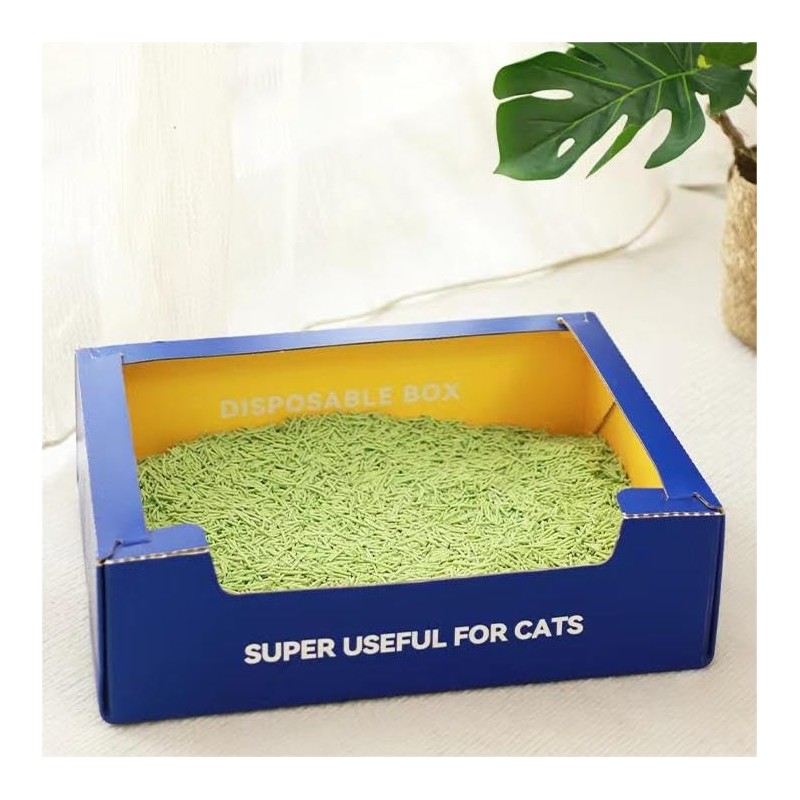PetPawPaw Disposable Cat Litter Box 1 Unit - Super Lightweight,