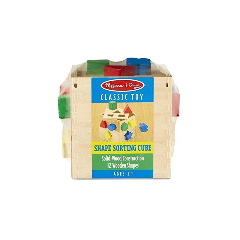 Melissa & Doug Shape Sorting Cube (Set of 6)