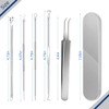 Blackhead Remover Tool Pimple Popper Tool Kit 5 Pack Blackhead