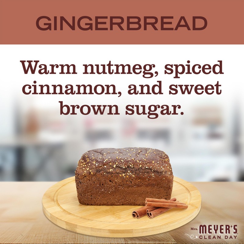 MRS. MEYER'S CLEAN DAY Liquid Hand Soap, Limited Edition Gingerbread