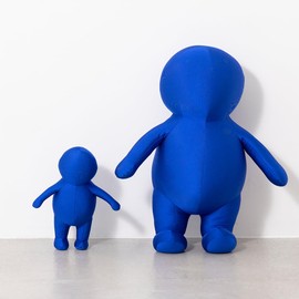 Flex Sale Bead Cushion Happy Human Small Blue HPH-30