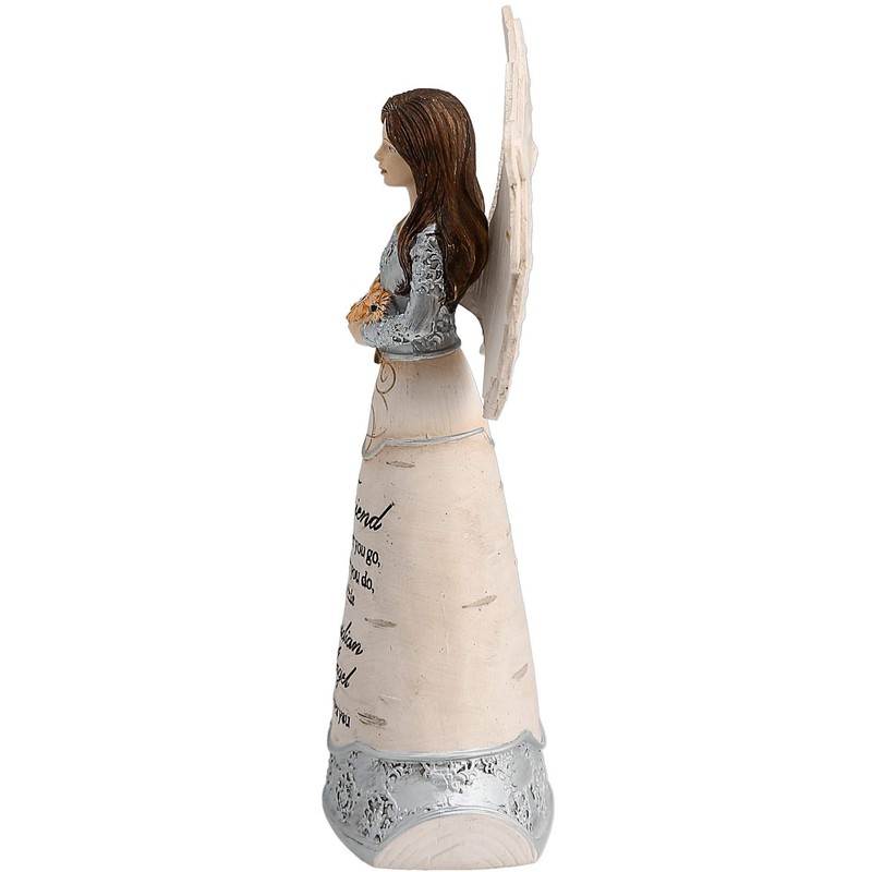Pavilion Gift Company Love Back 6" Angel Holding Moon, 6",