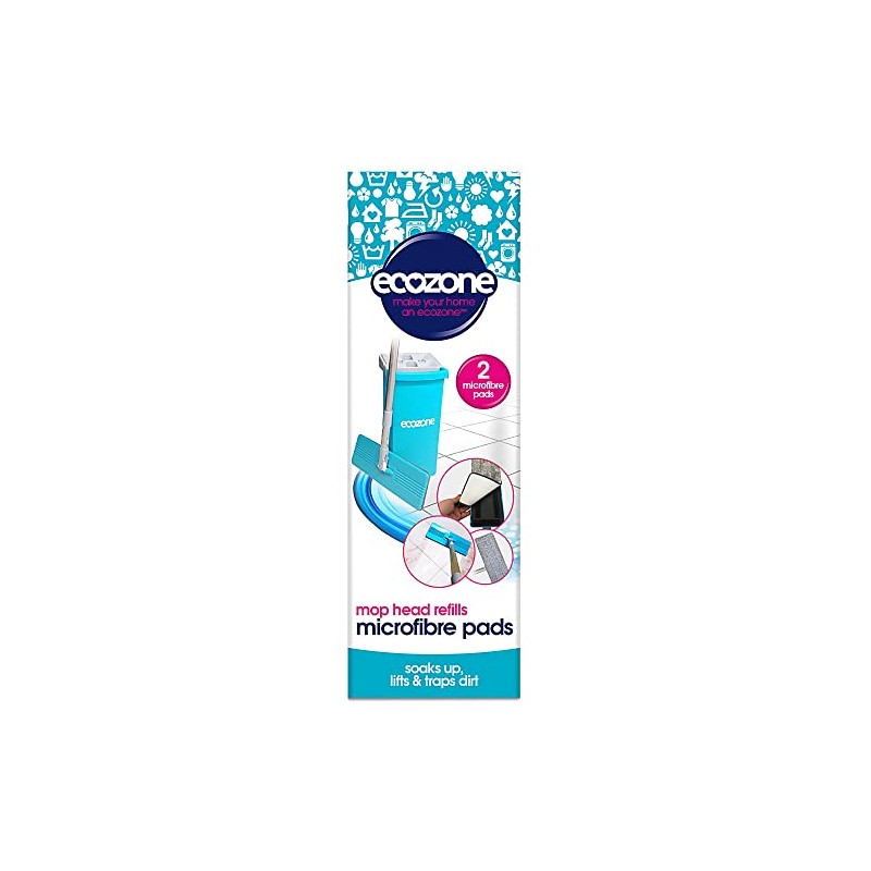 Ecozone Microfibre Mop Pad Refills