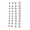40 Pcs Banjo Bolt Fuel Sealing Washers 3918188 8mm 10mm