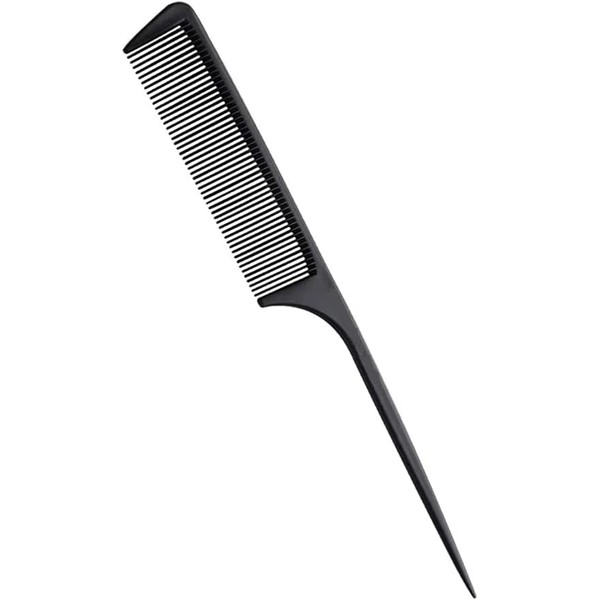 Smithya KUSI-02 Comb Men's Comb, Hair Comb, Tail Comb, Ring Comb, Unisex, Anti-Static Styling, Suitable for Barber Barber Shop