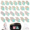156 Pieces Chenille Letter Patches Self Adhesive Letter Patches 6