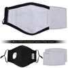 Packool 3PCS Mouth Masks Activated Carbon PM2.5 Dust Proof Half
