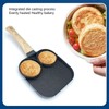 3 in 1 Breakfast Pan Prevents Stick Heat Resistant Divided