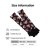 SnuYucto Funny Toe Socks for Men and Women, Novelty 5