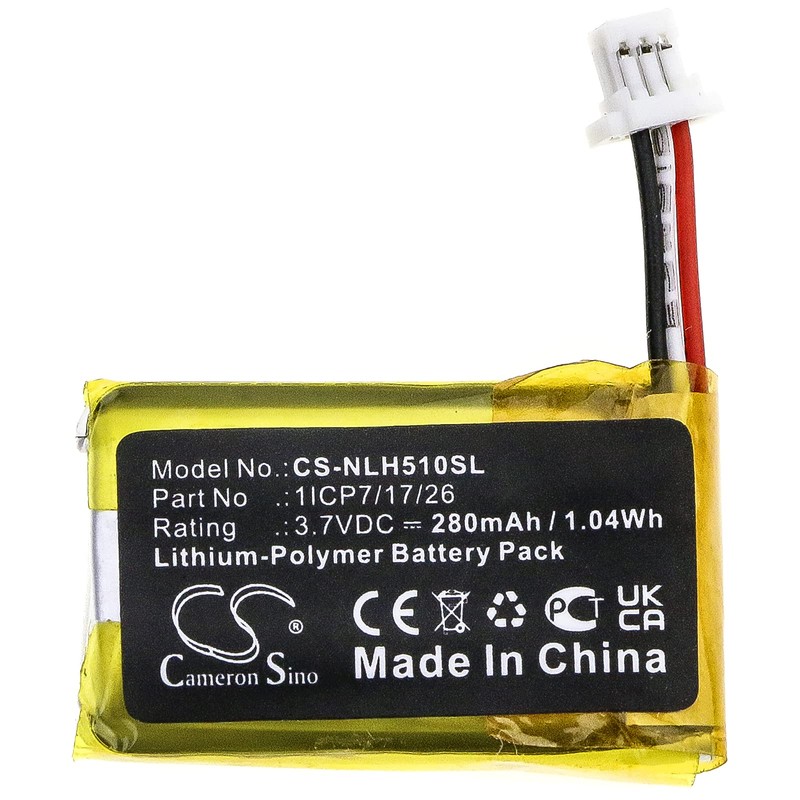 Cameron Sino CS New Battery for Nest Hello,NC5100US,C1241290,Vido Doorbell Wired,Compatible