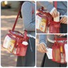 BORMELUN Clear Lunch Bag for Work, Correctional Officer Work shoulder
