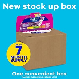 Tampax - Paquete múltiple de tampones radiantes, con trenza LeakGuard, absorción regular/Super/Super Plus, hasta 100% protección última intervensión d