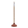 Sink Plunger Kitchen - 5-1/2" Cup x 21" Handle