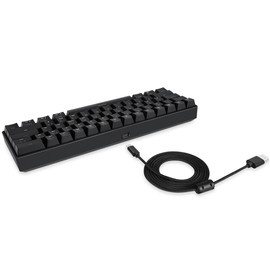 MOTOSPEED CK61 RGB Mechanical Gaming Keyboard OUTMU Red Switches Keyboard 61 Keys Anti-ghosting with Backlight for Gaming Black