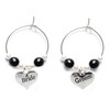 Gregory Crafts & Gifts Bride and Groom Wedding Wine Charms.