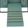Book Stand Adjustable Angle Foldable Small Desk Bookrest with Page