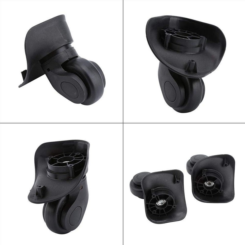 1 Pair of Replacement Wheels Trolley Suitcase Wheels Universal Suitcase