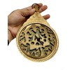 5MOONSUN5's 8.5" Hanging Brass Arabic Astrolabe Globe Maritime Navigational Astrological