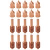 Mauto 10Pcs 120926 Electrode & 10Pcs 120931 Nozzle Tip for